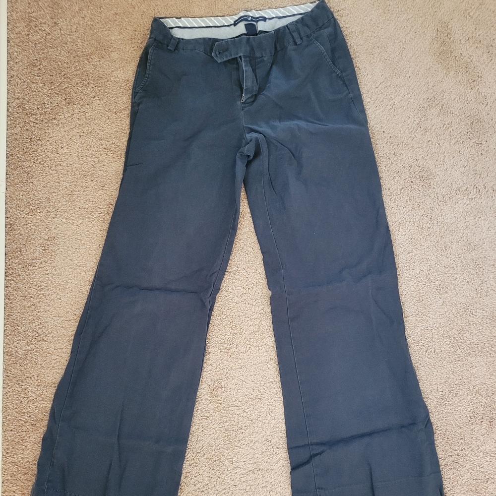 GAP Black Flare Leg Dress Pants